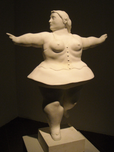 Ballerina vestita di Botero